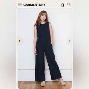 Navy cotton jumpsuit Neuw
